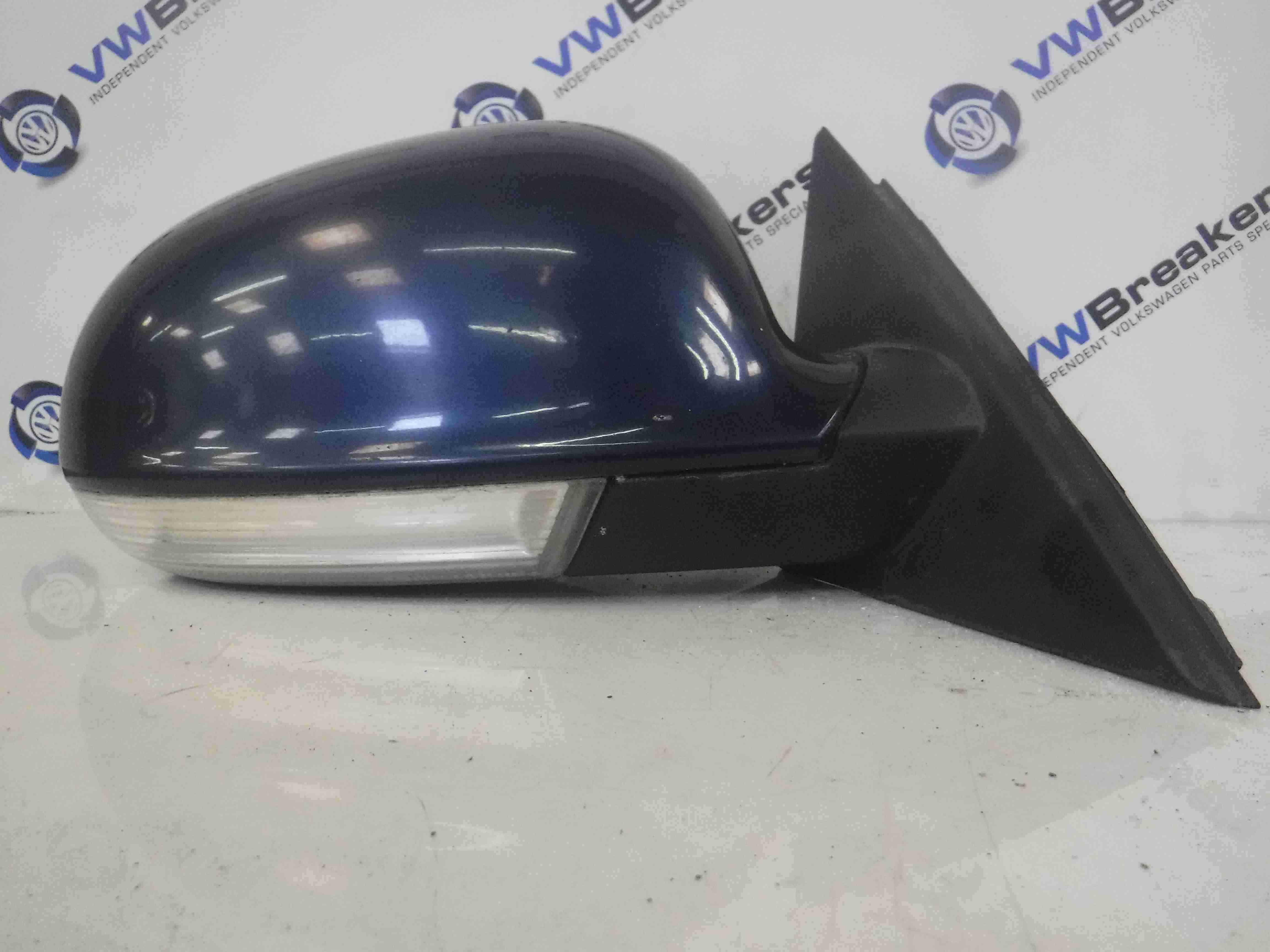 Volkswagen Passat B Drivers Os Wing Mirror Blue Ld Q