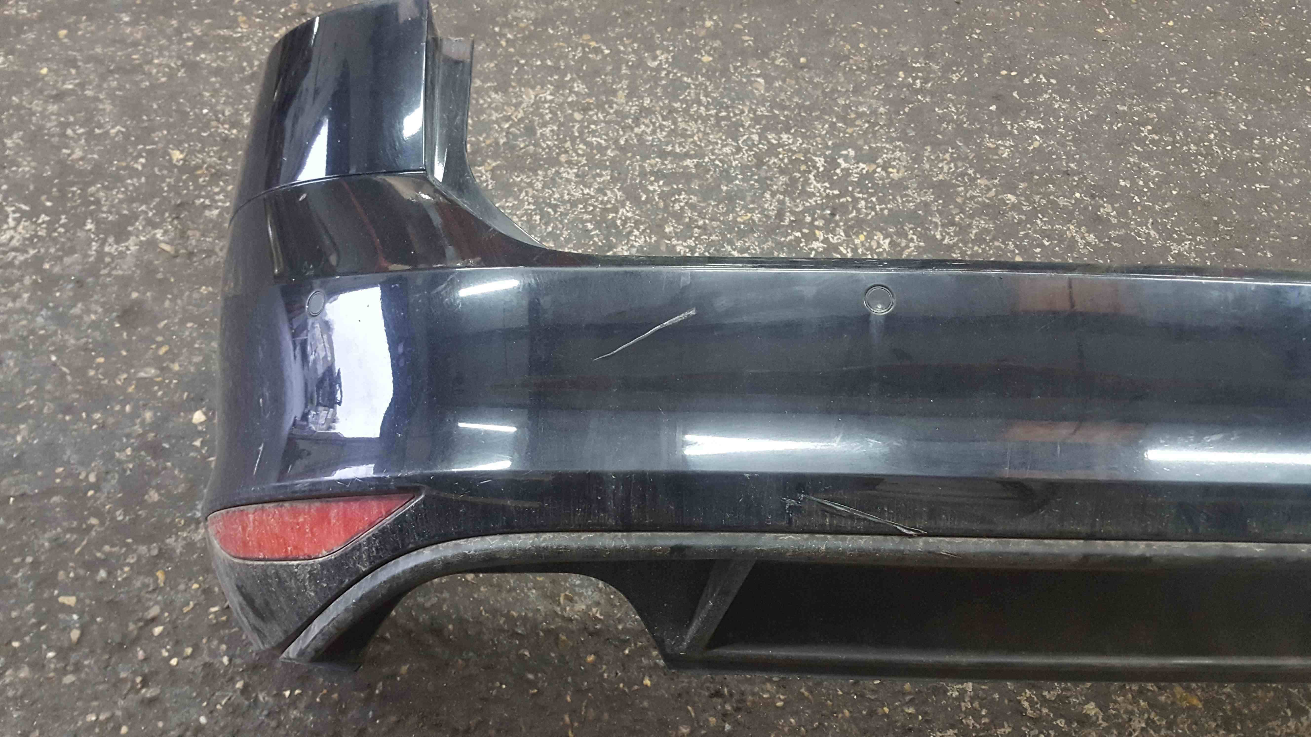 Volkswagen Golf Estate MK7 2012-2017 Rear Bumper Black Lc9X With ...