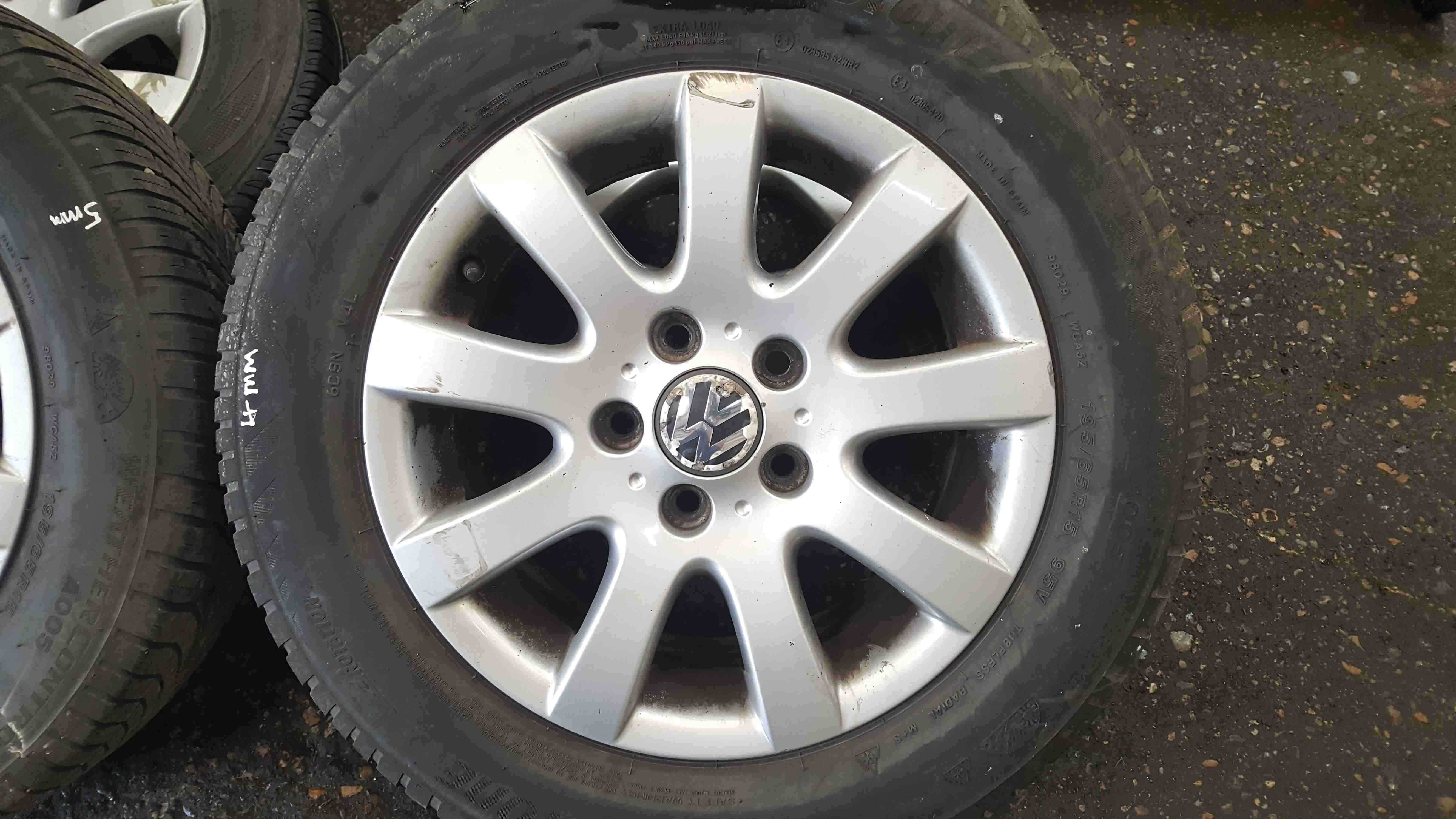 Volkswagen Golf MK5 2003-2009 Alloy Wheels Set X4 15inch - Store - Used ...