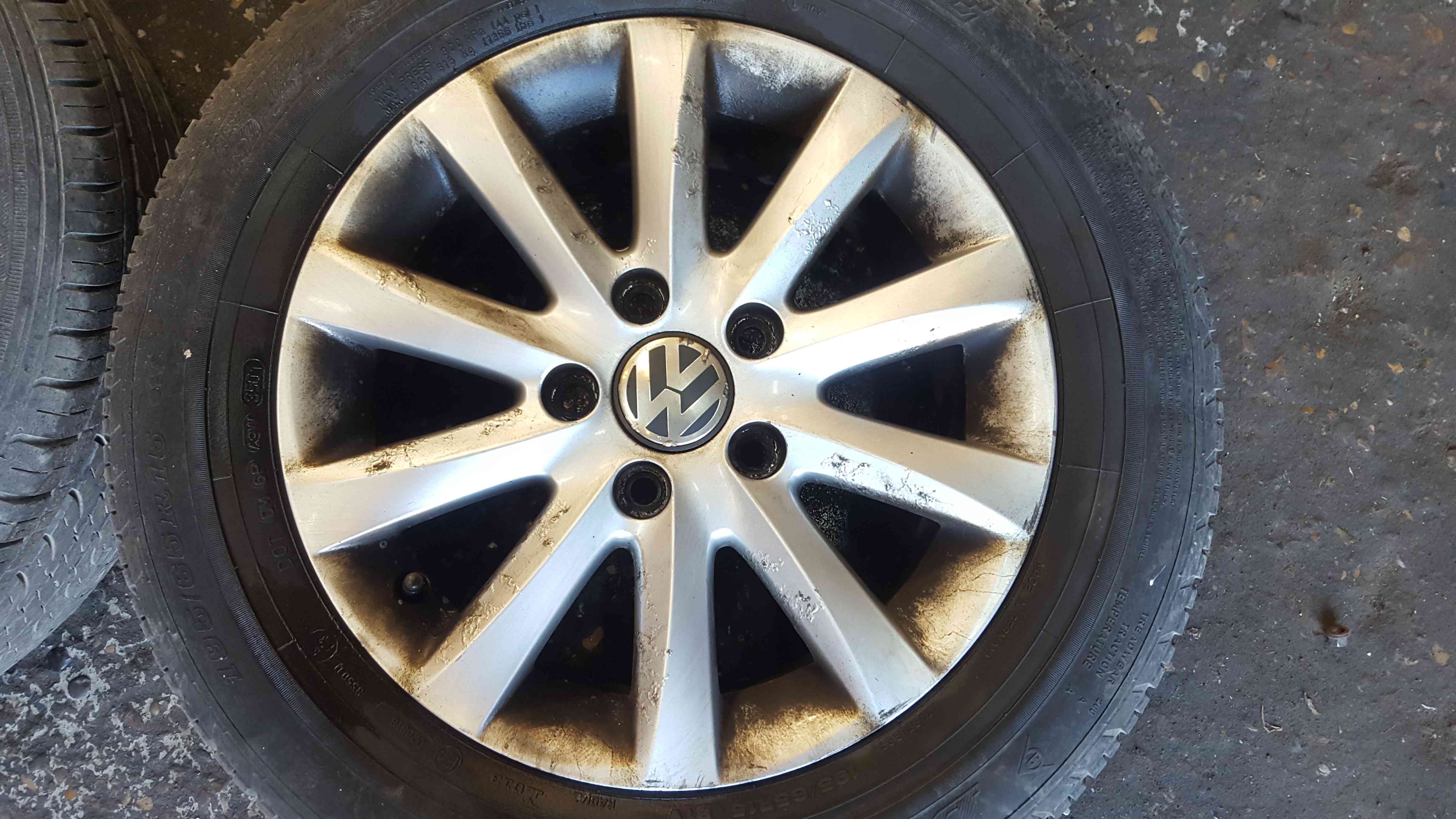 Volkswagen Golf MK5 2003-2009 Bristol Alloy Wheels SET X4 15Inch 35 ...