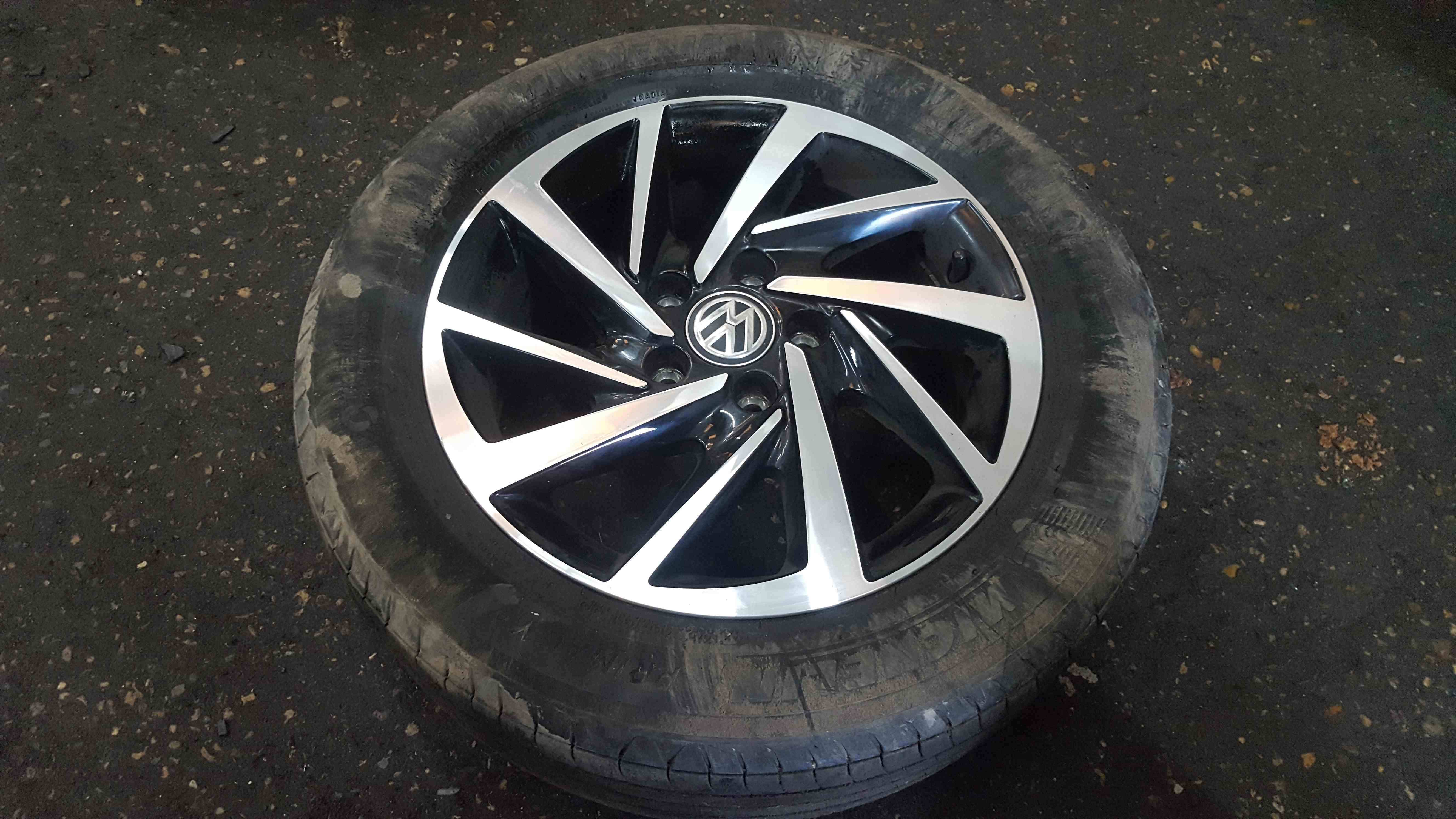 Volkswagen Golf Mk7 2012-2017 Woodstock Alloy Wheel Mk7 5g0601025ds 45 