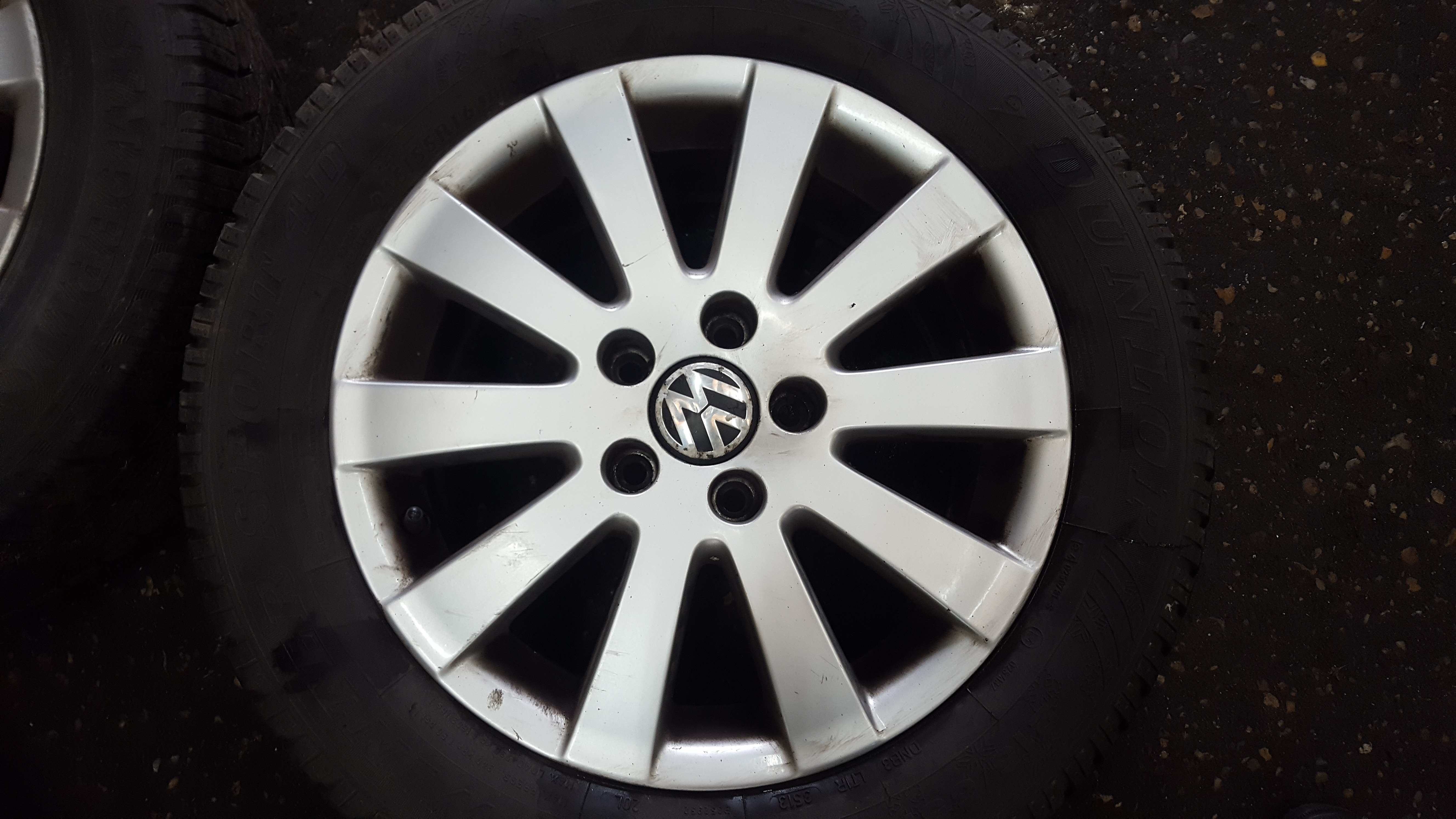 Volkswagen Passat B6 2005-2010 Borbet Alloy Wheels SET X4 16Inch 45 ...