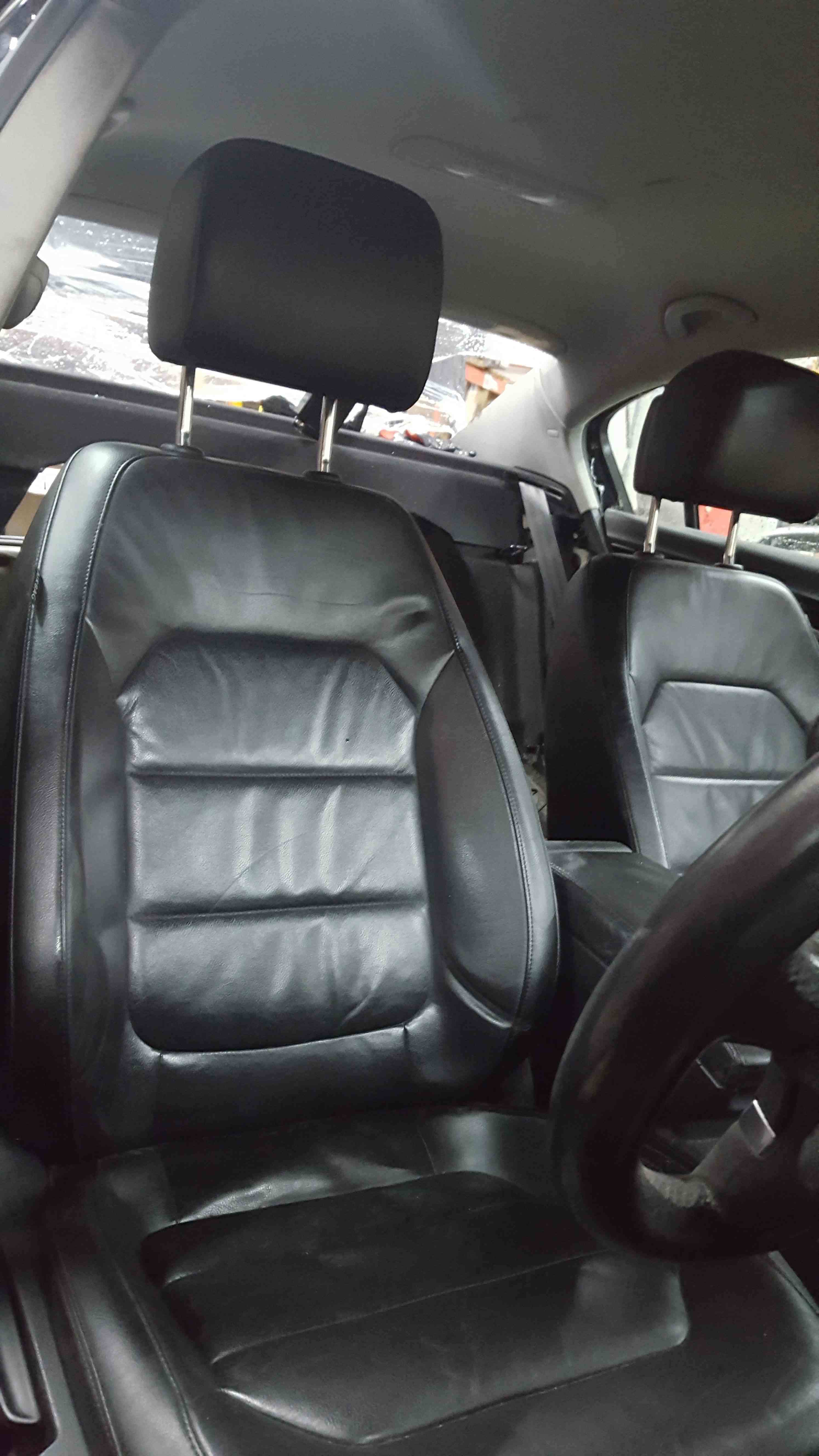 Volkswagen Passat Saloon B7 2010-2015 Black Leather Interior Set Chair ...