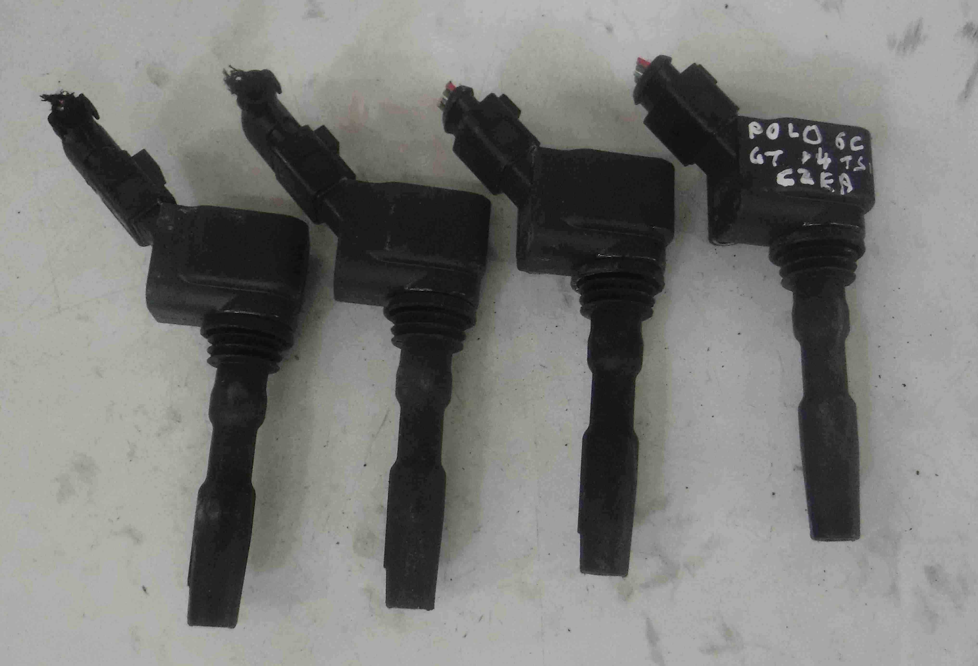 Volkswagen Polo 6C 20092014 1.2 TSI Ignition Coil Pack Pencils X4 Cjzc Store Used