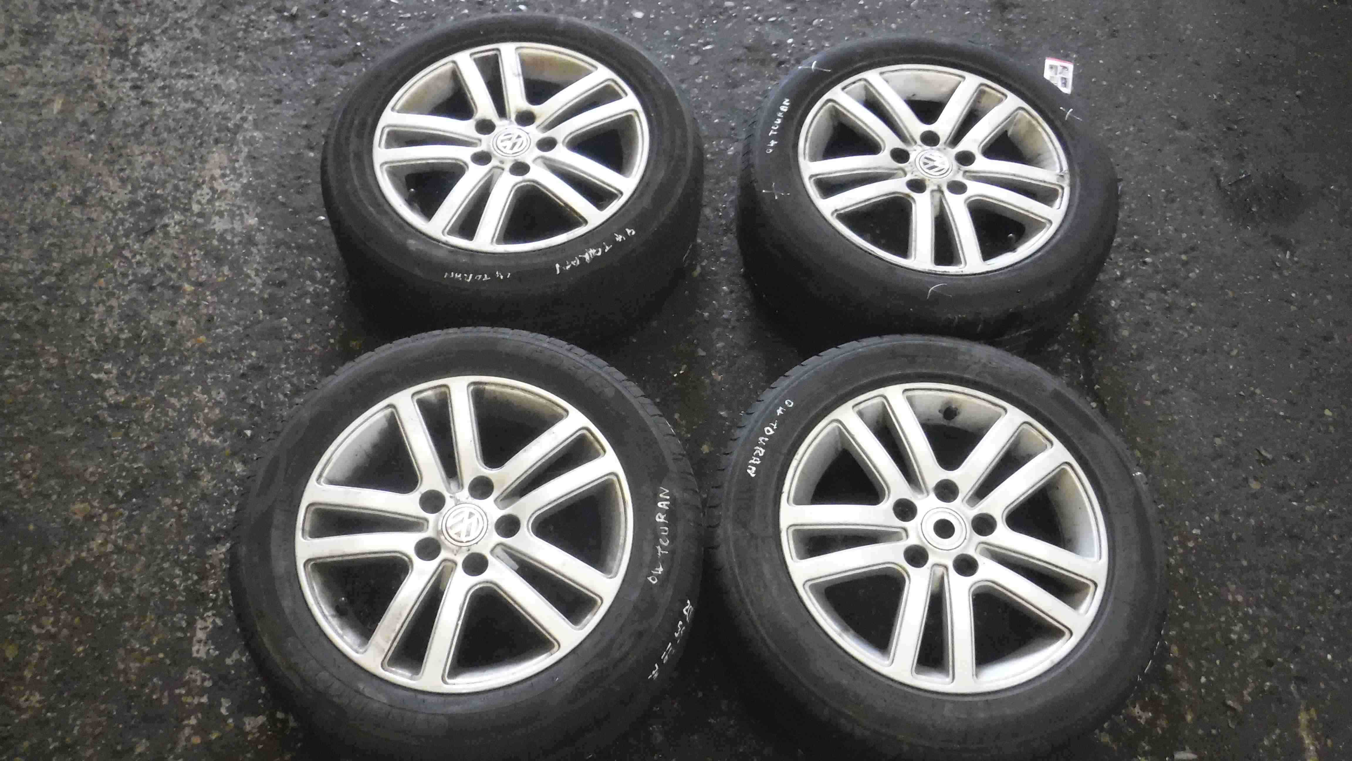 Volkswagen Touran 2003-2006 Alloy Wheel Set X4 16 inch - Store - Used ...