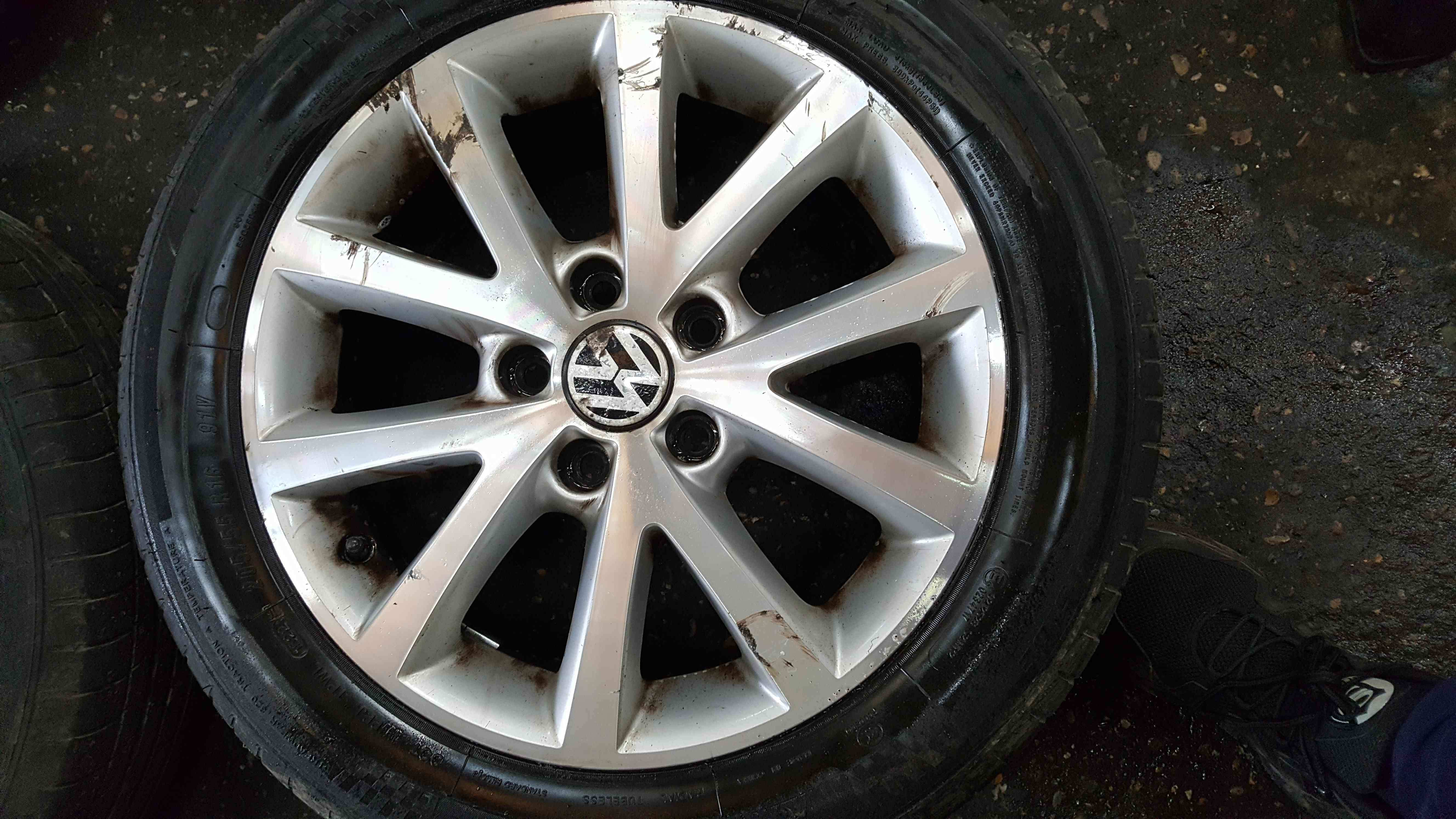 Volkswagen Touran 2003-2010 Alloy Wheels SET X4 16Inch Diamond Cut ...