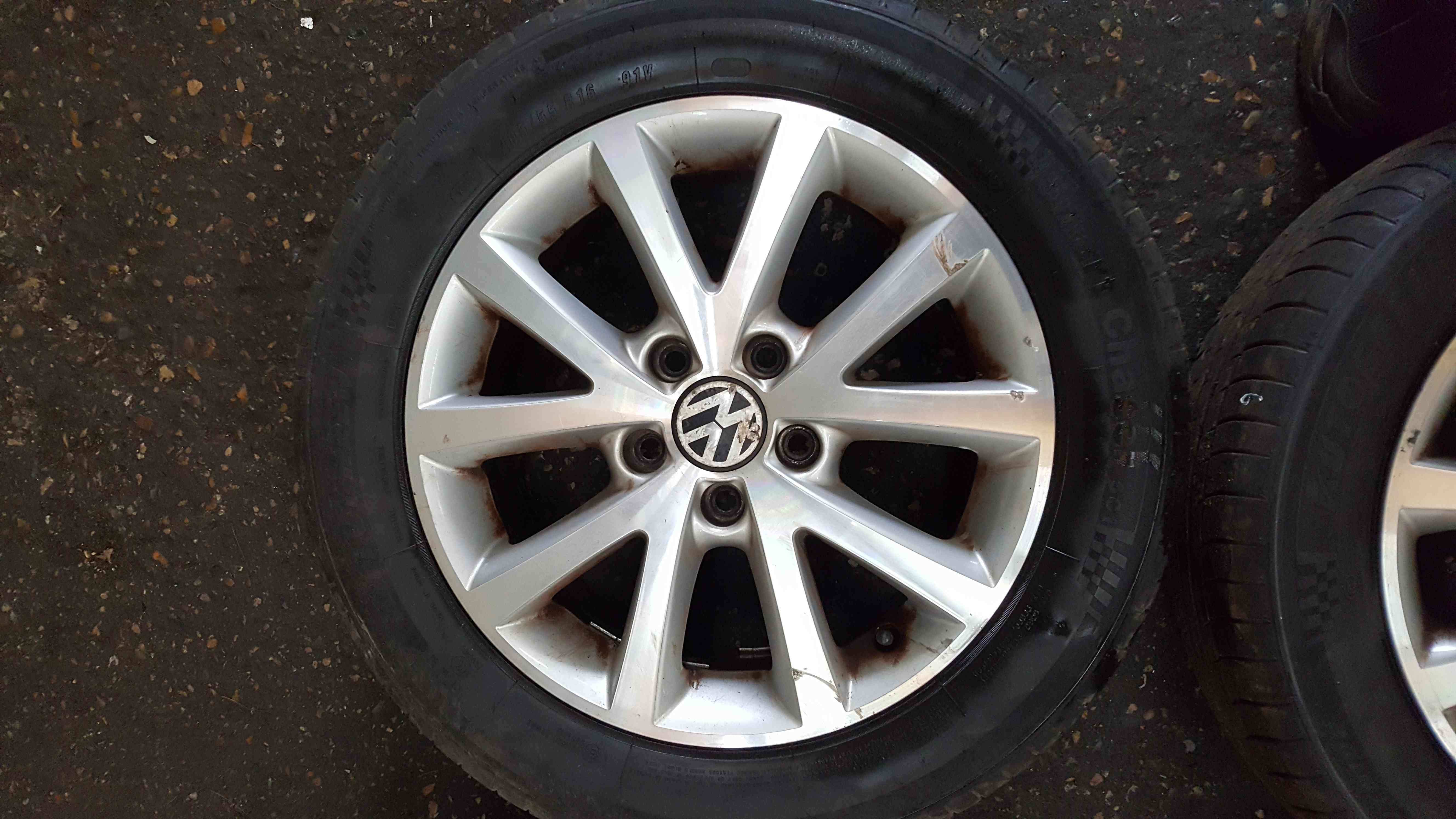 Volkswagen Touran 2003-2010 Alloy Wheels SET X4 16Inch Diamond Cut ...